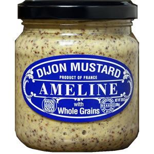 Picture of AMELINE Gourmet Dijon Mustard with Whole Grains