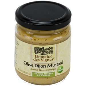 Picture of Domaine des Vignes Olive Dijon Mustard with Herbs de Provence