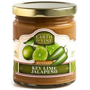 Picture of Earth & Vine Provisions Key Lime Jalepeno Mustard