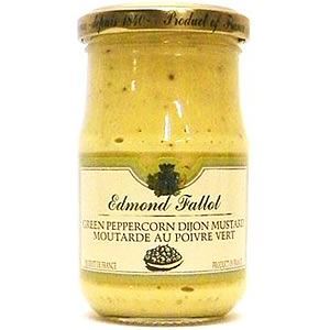 Picture of Edmond Fallot Dijon Mustard with Green Peppercorns