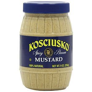 Picture of Kosciusko Spicy Brown Mustard (9 Oz)