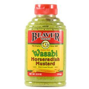 Picture of Beaver Wasabi Horseradish Mustard
