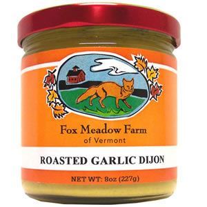 Picture of Fox Meadow Farm Roasted Garlic Dijon Mustard 