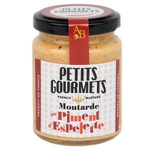 Picture of Moutarde au piment d'Espelette Petits Gourmets® 100g