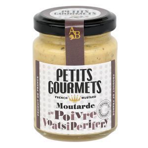 Picture of Moutarde au poivre Voatsiperifery Petits Gourmets® 100g