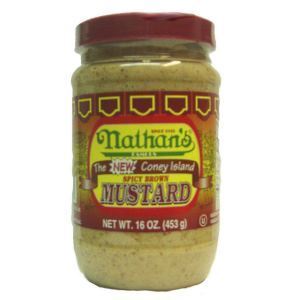 Picture of Nathan's Spicy Brown Mustard  