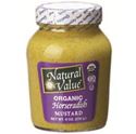 Picture of Natural Value ORGANIC HORSERADISH MUSTARD 