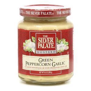 Picture of The Silver Palate Green Peppercorn and Garlic Mustard 
